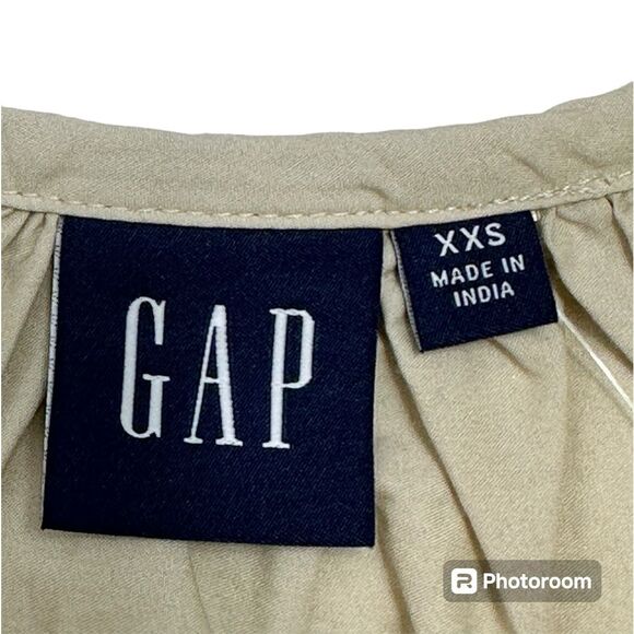 GAP Eyelet Flutter‎ Sleeve Top Size XXSMALL - Picture 8 of 9